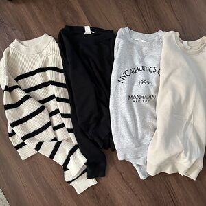 Crewneck Sweater Bundle (all 4)